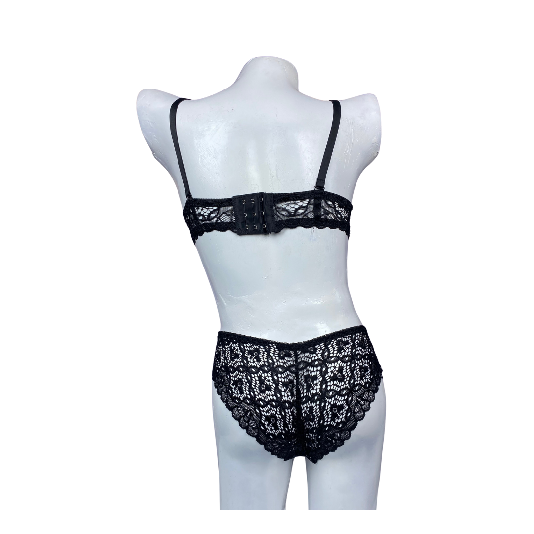 Midnight Lace Whisper Lingerie Set – ZS WISHE