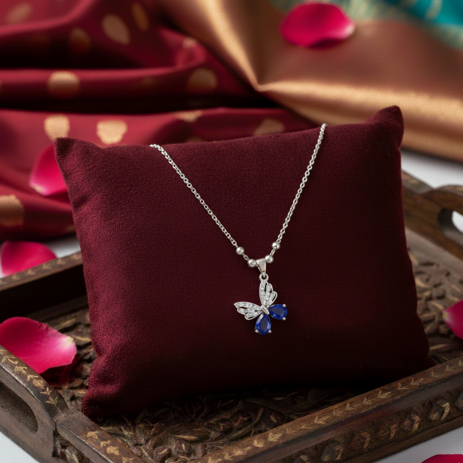 Veloura Butterfly Necklace – ZS WISHE