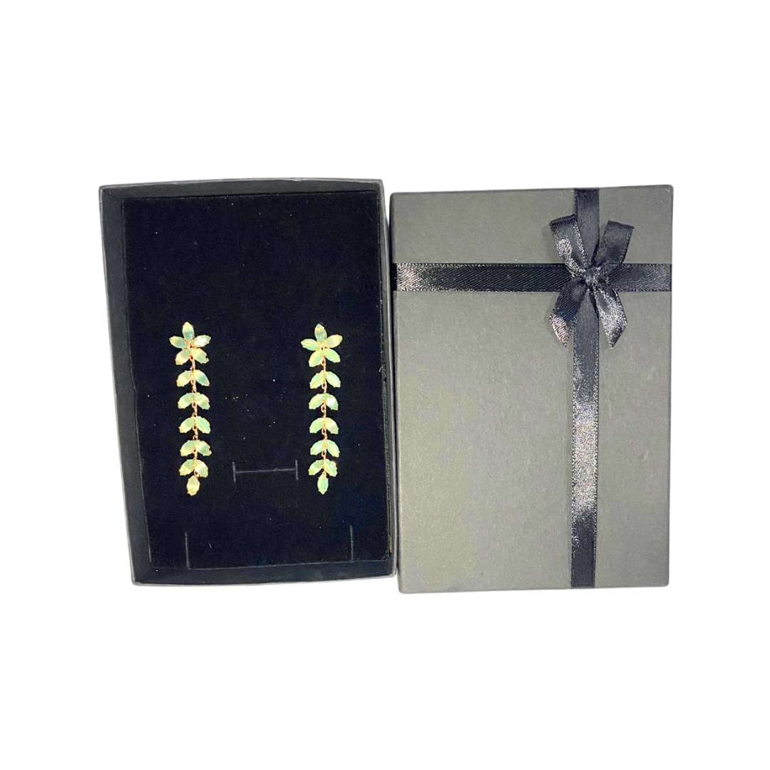 Mint Leaf Earrings – ZS WISHE